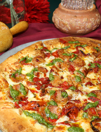 Hand-Tossed Pizza with Fresh Ingredients - Spaghetti Eddie's Glendora
