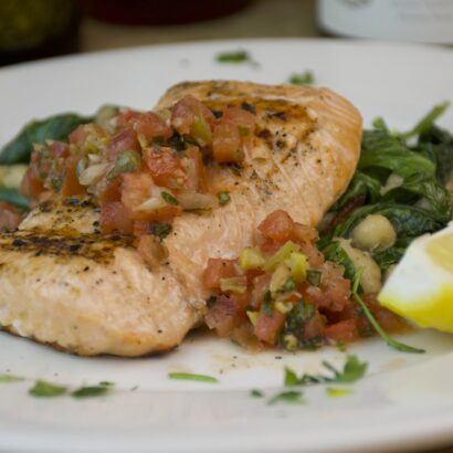 Salmon Griglia - Spaghetti Eddie's Glendora