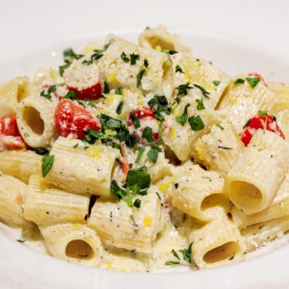 Lemon Ricotta Rigatoni - Spaghetti Eddie's