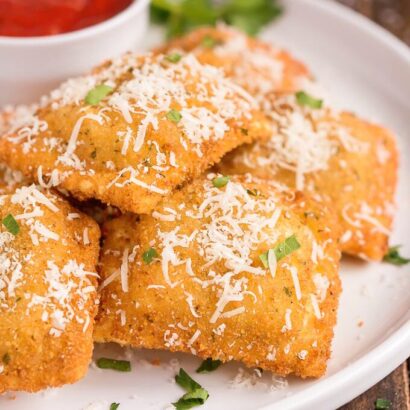 Crispy Fried Ravioli - Spaghetti Eddie's May Special