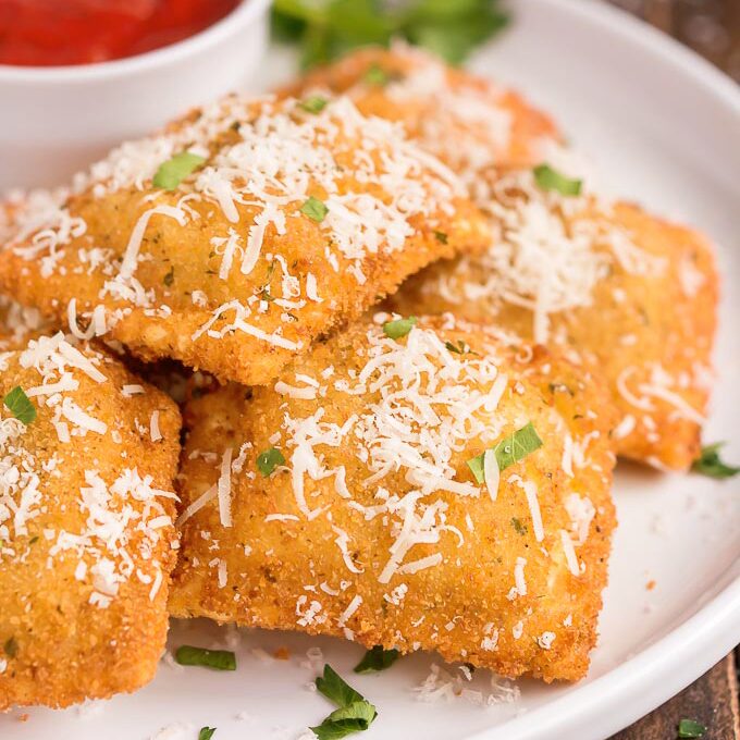 Crispy Fried Ravioli - Spaghetti Eddie's May Special