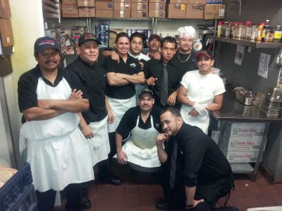 Kitchen Staff at Spaghetti Eddie's Cucina Italiana
