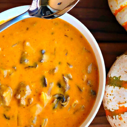 Pumpkin Sausage Soup - Spaghetti Eddie's Glendora