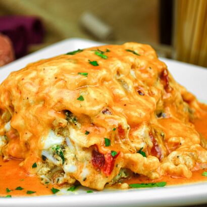 Roasted Chicken Lasagna - Nov Special at Spaghetti Eddie's