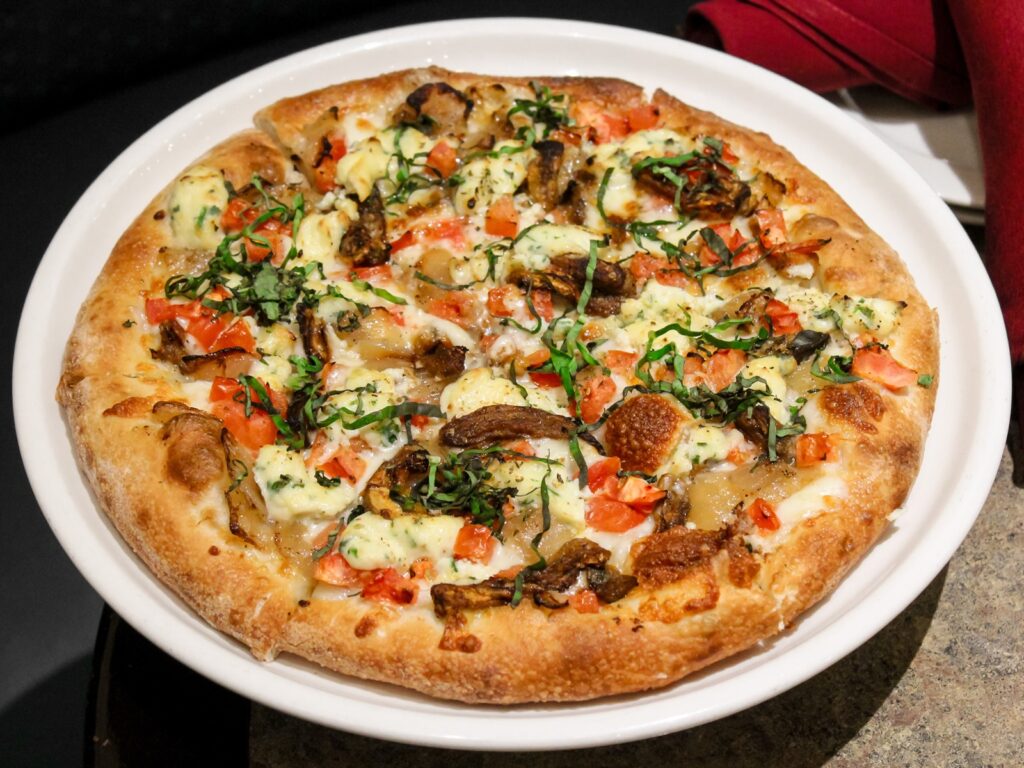 Eggplant & Smoked Mozzarella Pizza - Spaghetti Eddie's