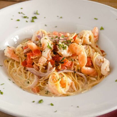 Shrimp d’Angeli - Spaghetti Eddie's Glendora