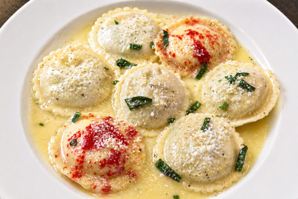 Ravioli Roulette from Spaghetti Eddie's Cucina Italiana